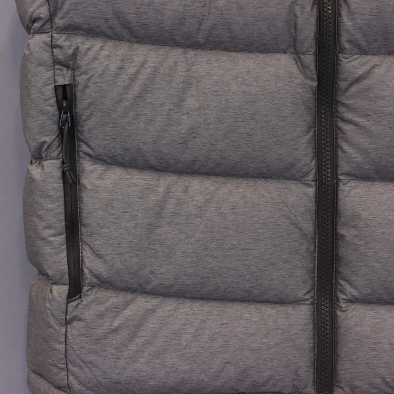 The North Face Mens Nuptse 2 Vest Coffee Brown Heather-2