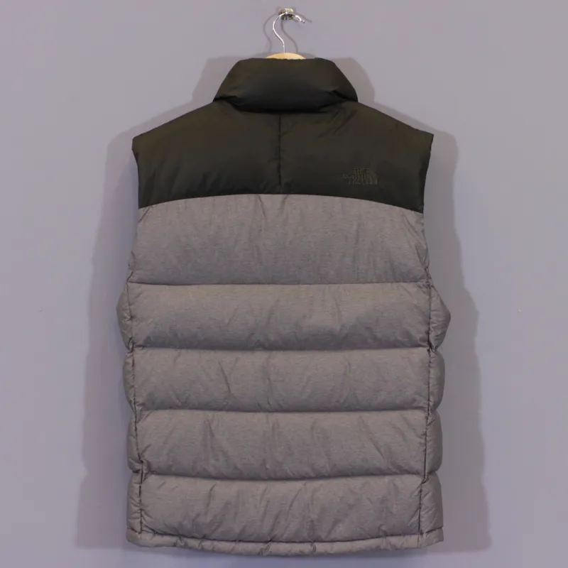 The North Face Mens Nuptse 2 Vest Coffee Brown Heather-3