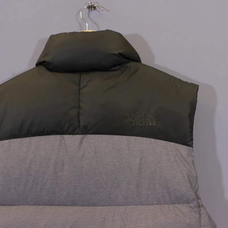 The North Face Mens Nuptse 2 Vest Coffee Brown Heather-4