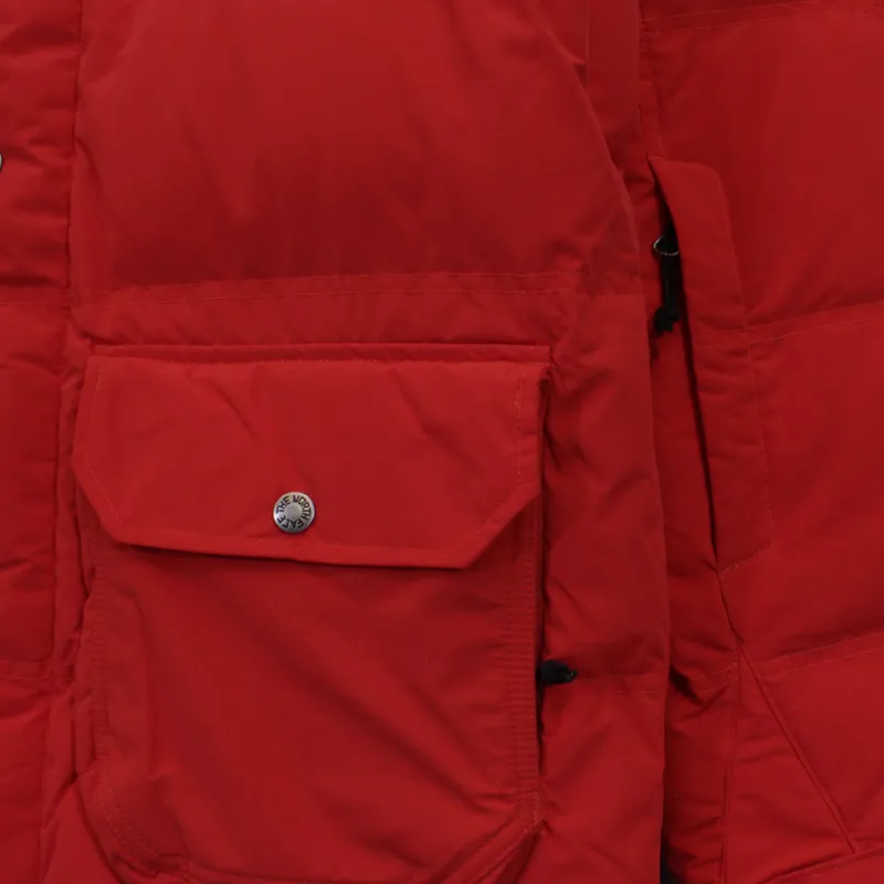 The North Face Mens Seaworth Down Jacket Majestic Red-5