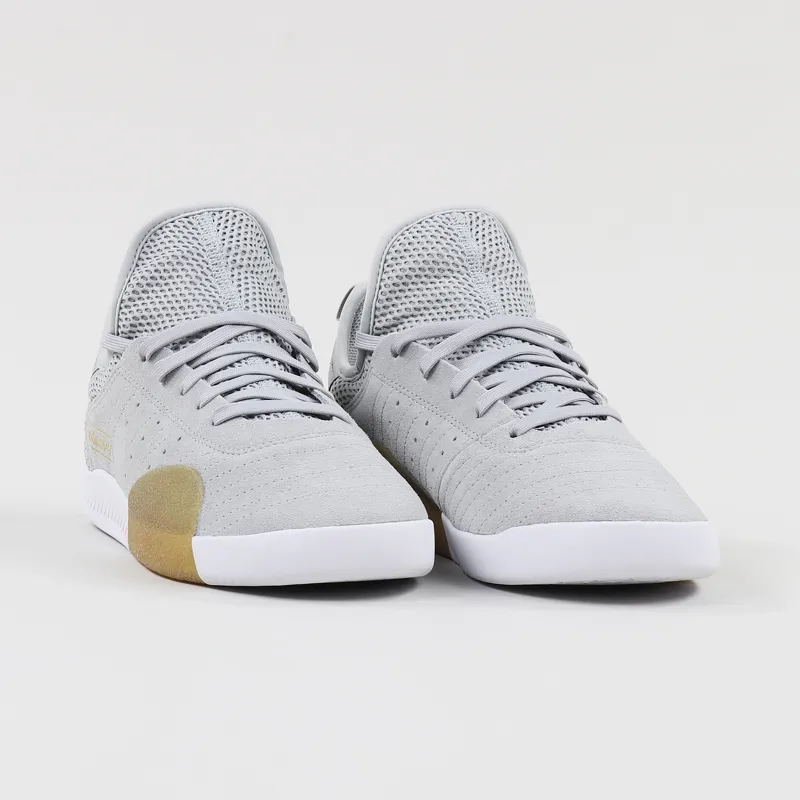 Adidas Skateboarding 3ST.003 Shoes Clear Onix Grey White-4