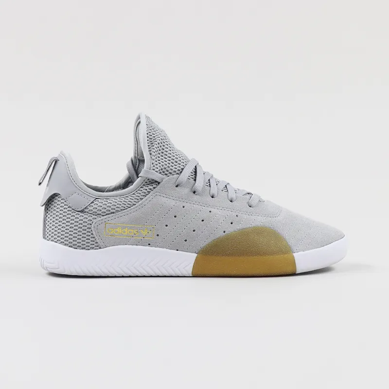 Adidas Skateboarding 3ST.003 Shoes Clear Onix Grey White-1