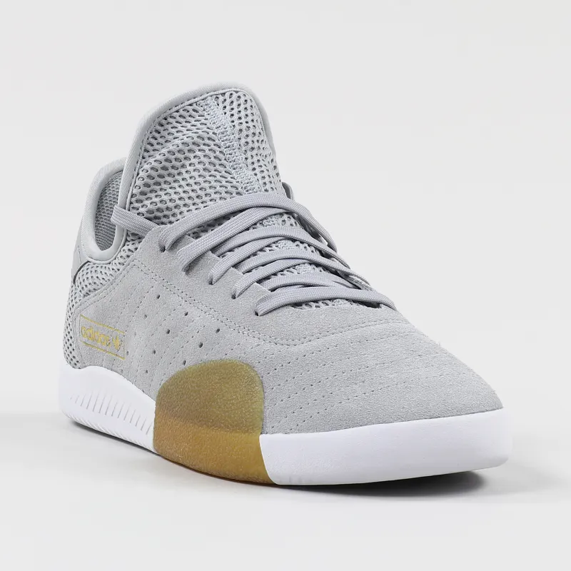Adidas Skateboarding 3ST.003 Shoes Clear Onix Grey White-6