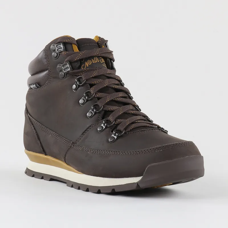 The North Face Back-To-Berkeley Redux Leather Boots Brown Gold-4