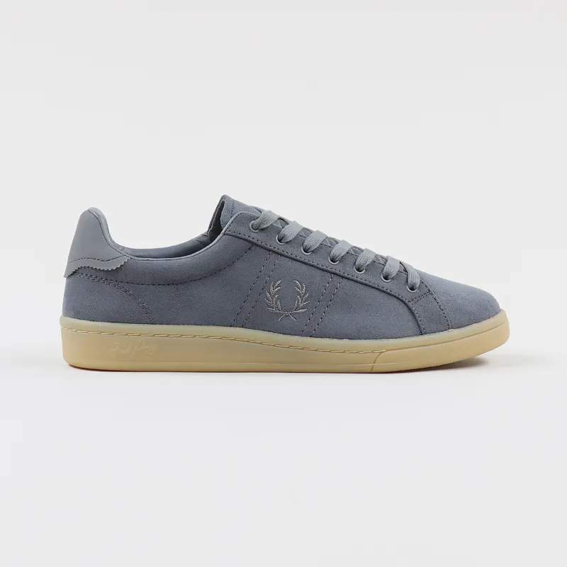Fred Perry B721 Microfibre Shoes Air Force