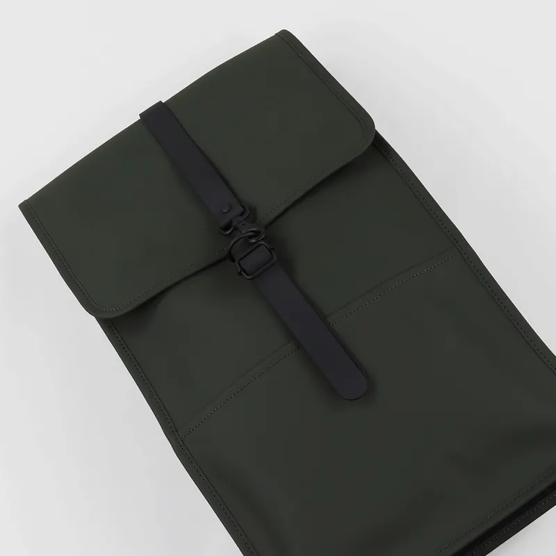 Rains Backpack 14 Litre Bag Green-1