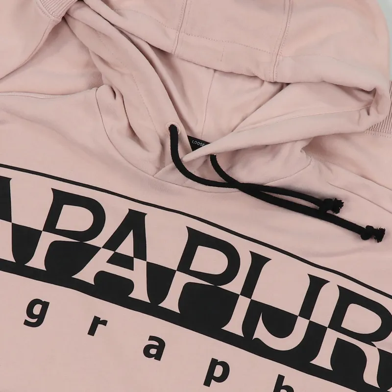 Napapijri Badstow Pullover Hoodie Tea Rose-1