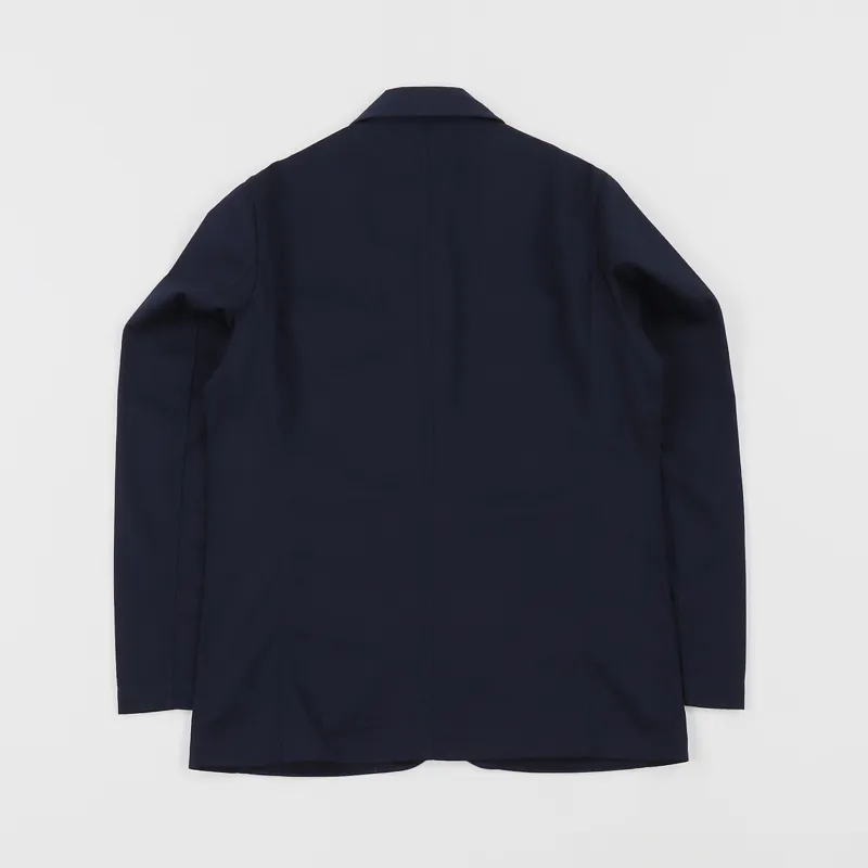 Universal Works Bakers Jacket Navy Twill-4