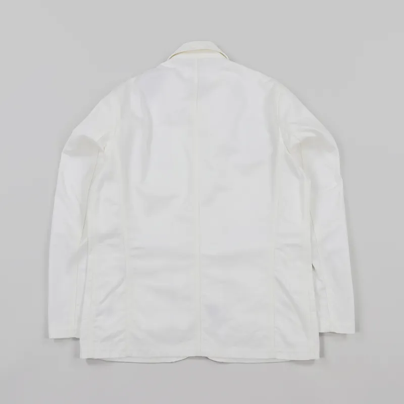 Universal Works Bakers Jacket Twill Ecru-3