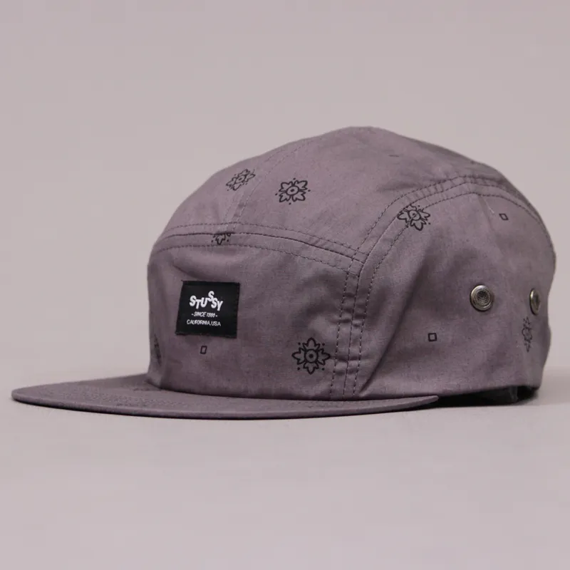 Stussy Bandana Camper 5 Panel - Grey