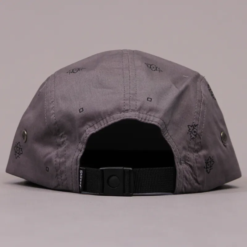 Stussy Bandana Camper 5 Panel - Grey-3