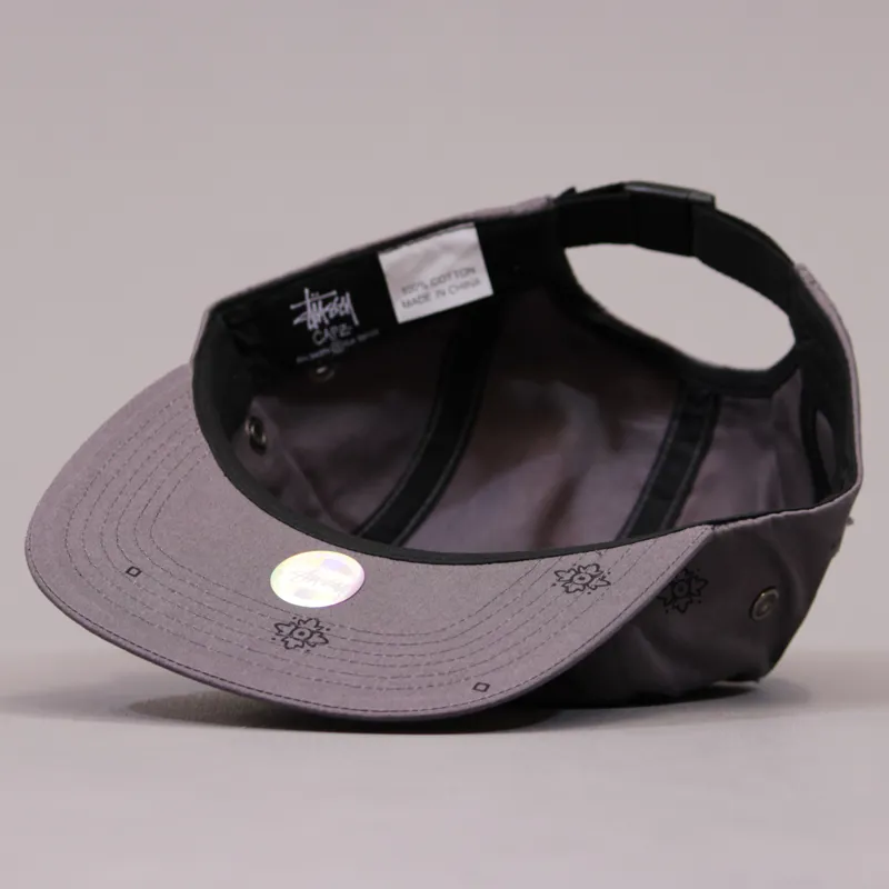 Stussy Bandana Camper 5 Panel - Grey-5
