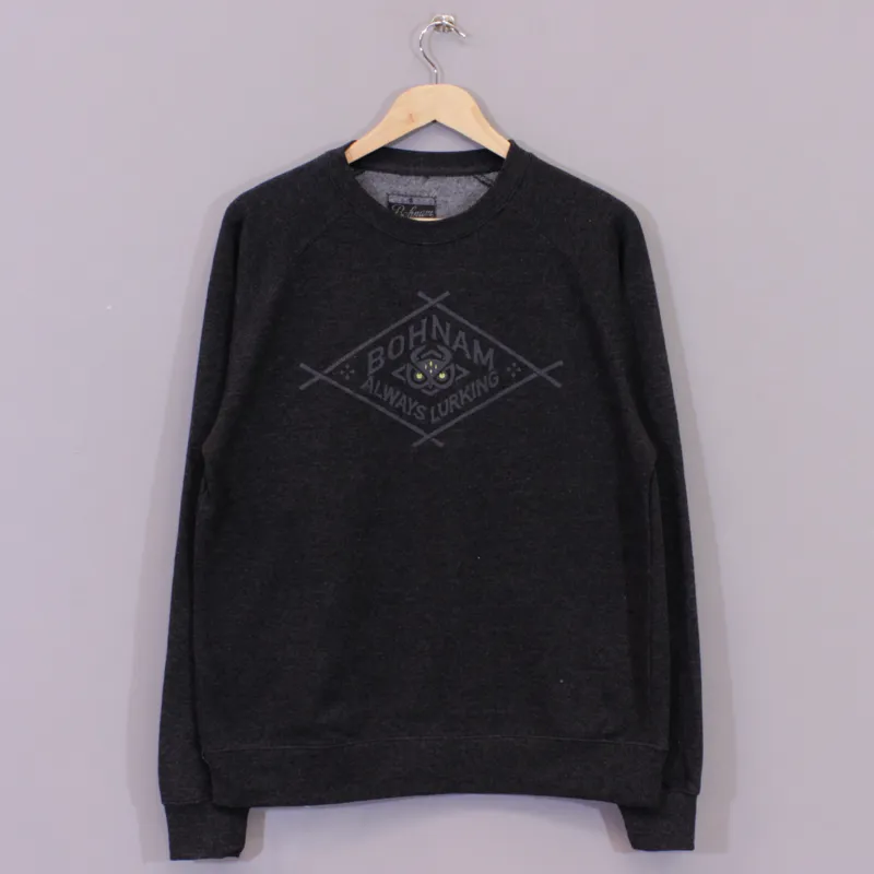 Bohnam Bantam Crew Jumper Charcoal Grey