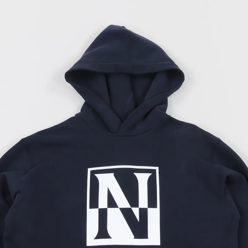 Napapijri Baoding Hoodie Blue Marine-1