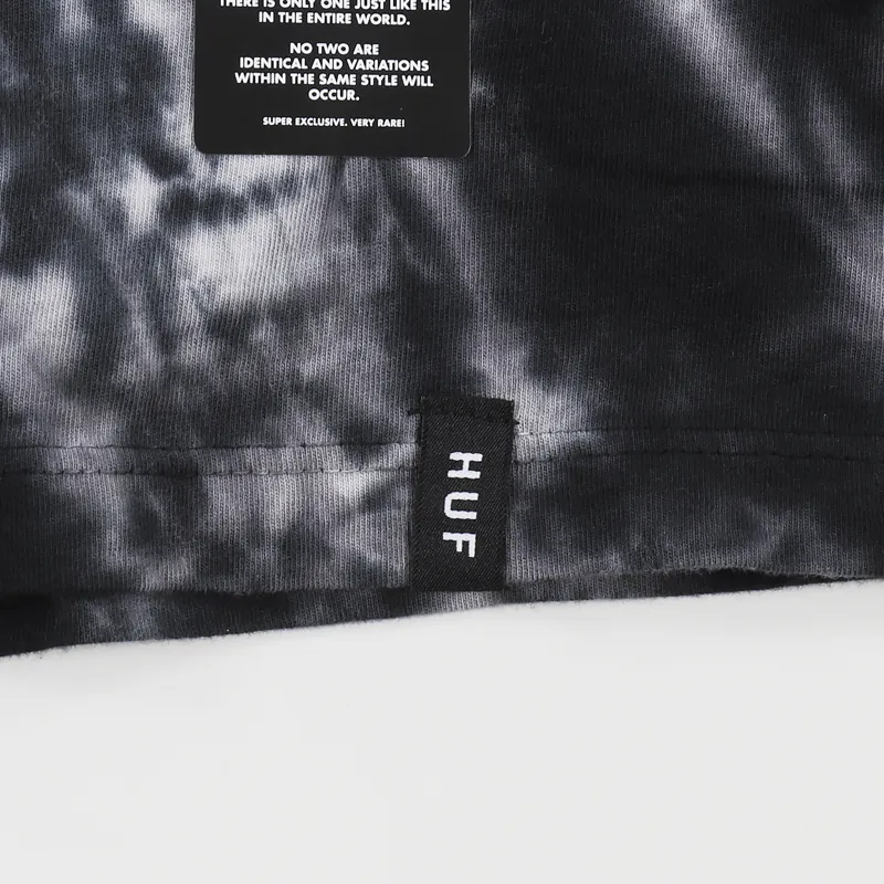 Huf Bar Bird Tie Dye T Shirt Black-4