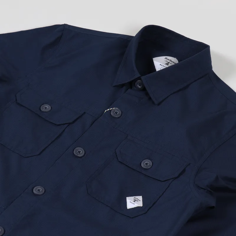 Barbour Beacon Ripstop Overshirt Navy-1