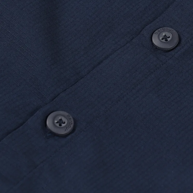 Barbour Beacon Ripstop Overshirt Navy-5