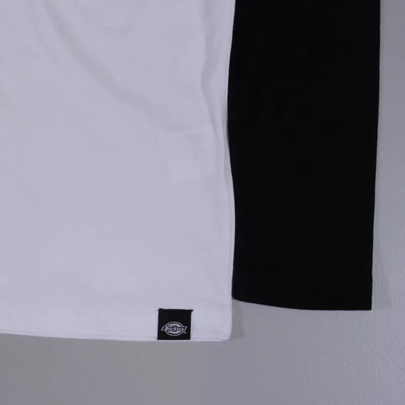 Dickies Baseball LS T Shirt Black-2