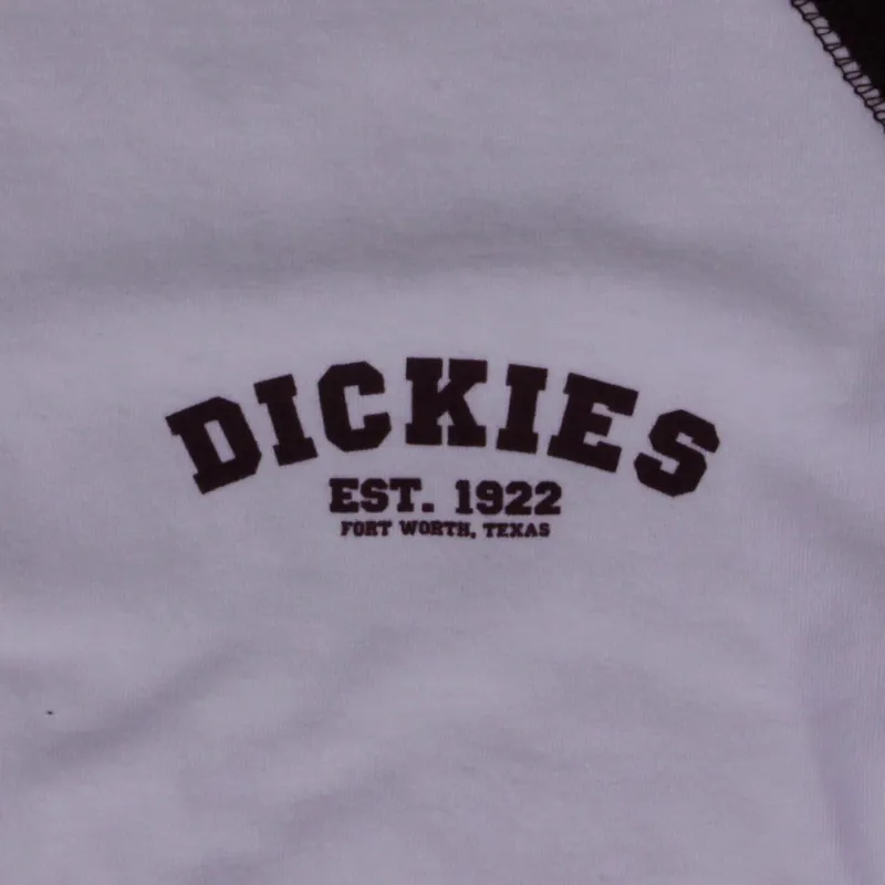 Dickies Baseball LS T Shirt Maroon-1