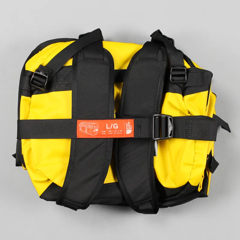 The North Face Base Camp Large Duffel Bag Summit Gold Black-3