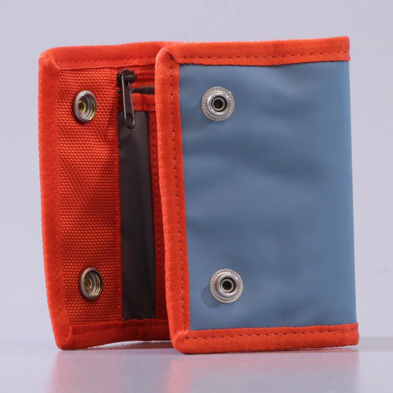 The North Face Base Camp Wallet Blue Red-2