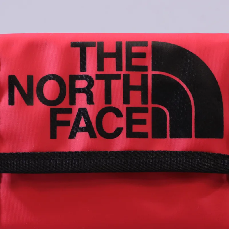 The North Face Base Camp Wallet Black Red-1