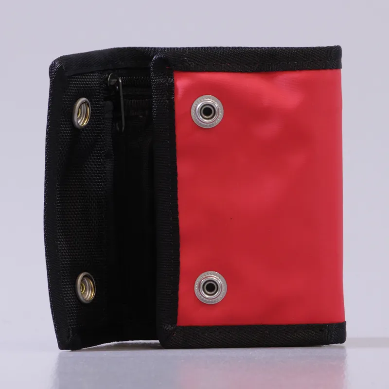The North Face Base Camp Wallet Black Red-2