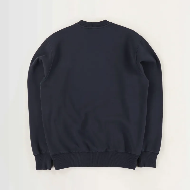 Napapijri Base Crew Sweat Blue Marine-2