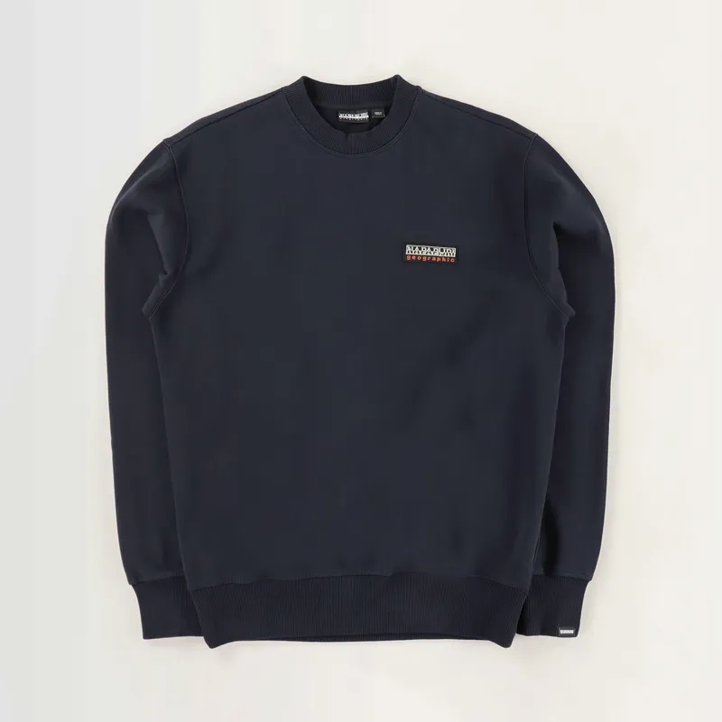 Napapijri Base Crew Sweat Blue Marine