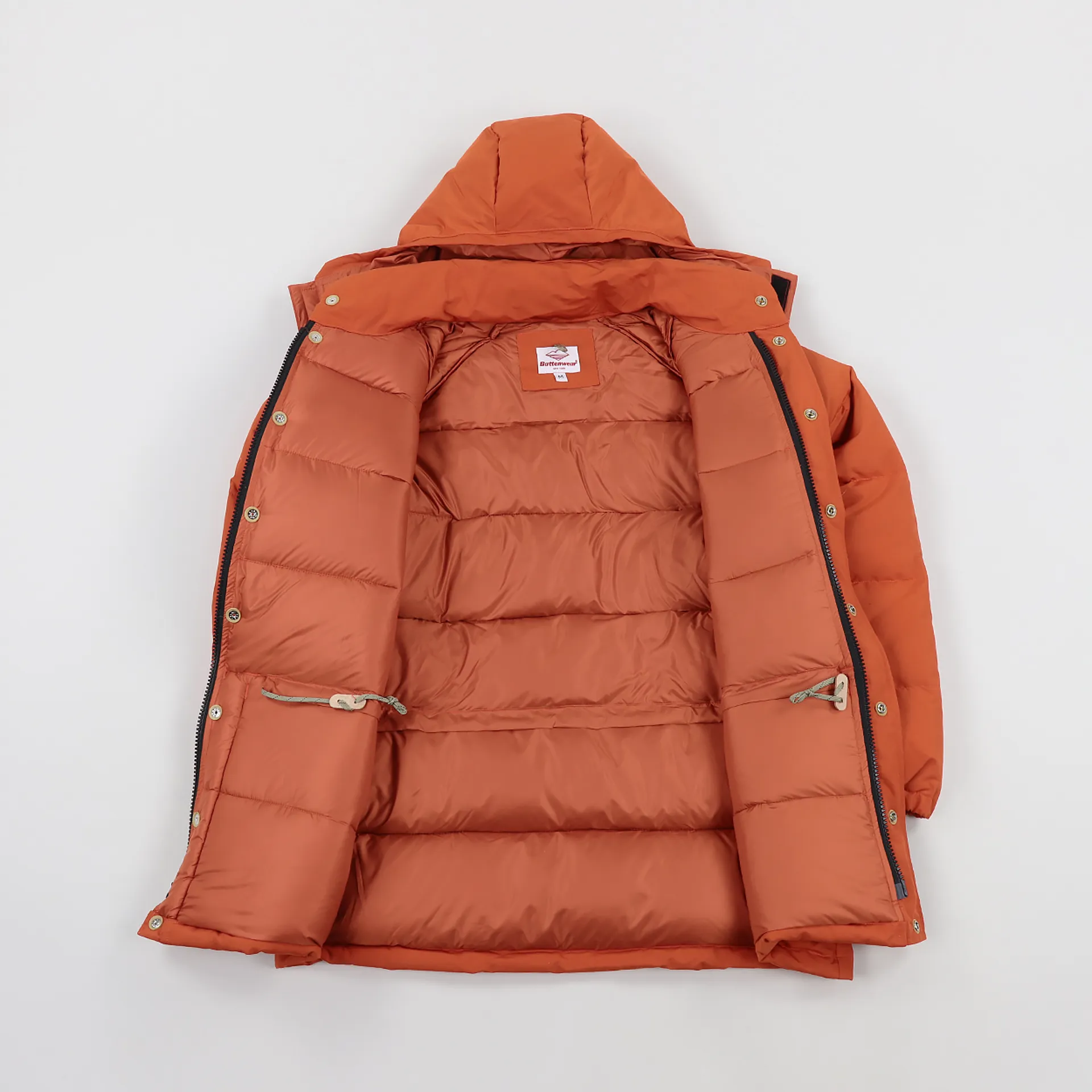 Battenwear Batten-Down Parka Orange