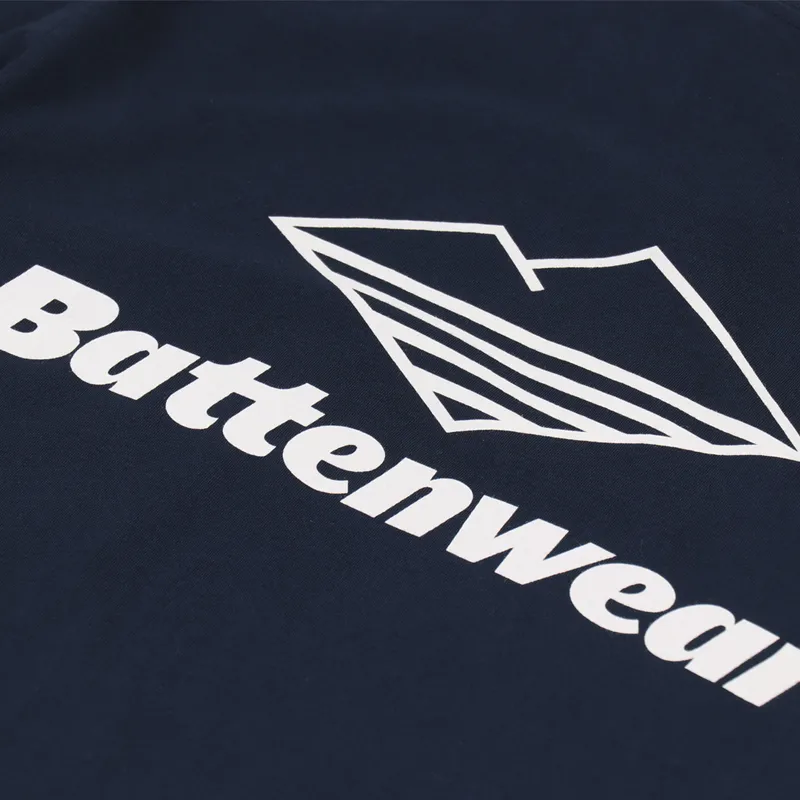 Battenwear Team Pocket T Shirt Navy-7