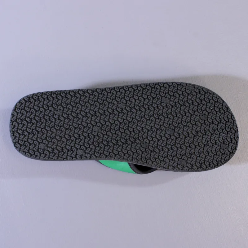 The North Face Mens Base Camp Flip Flop Triumph Green Graphite Grey-4