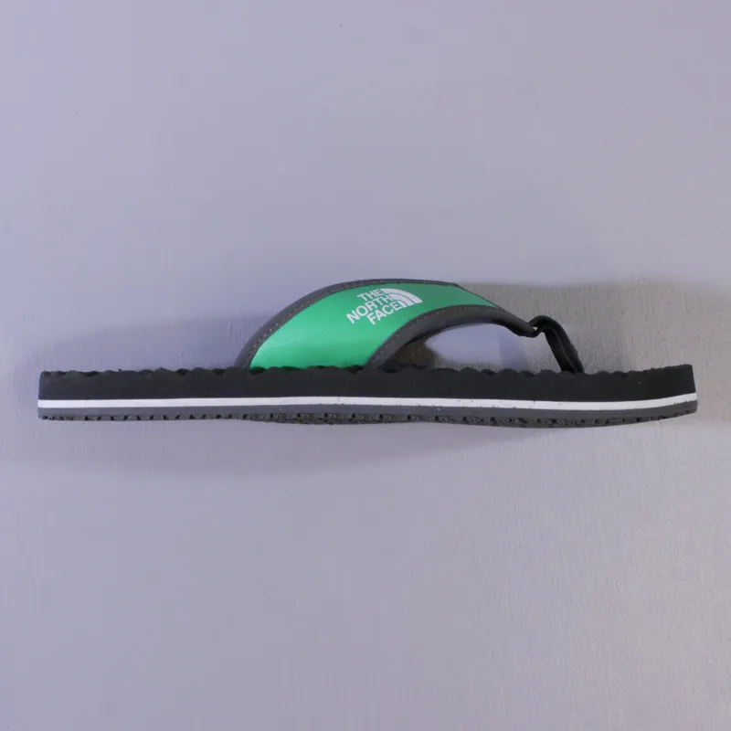 The North Face Mens Base Camp Flip Flop Triumph Green Graphite Grey-3