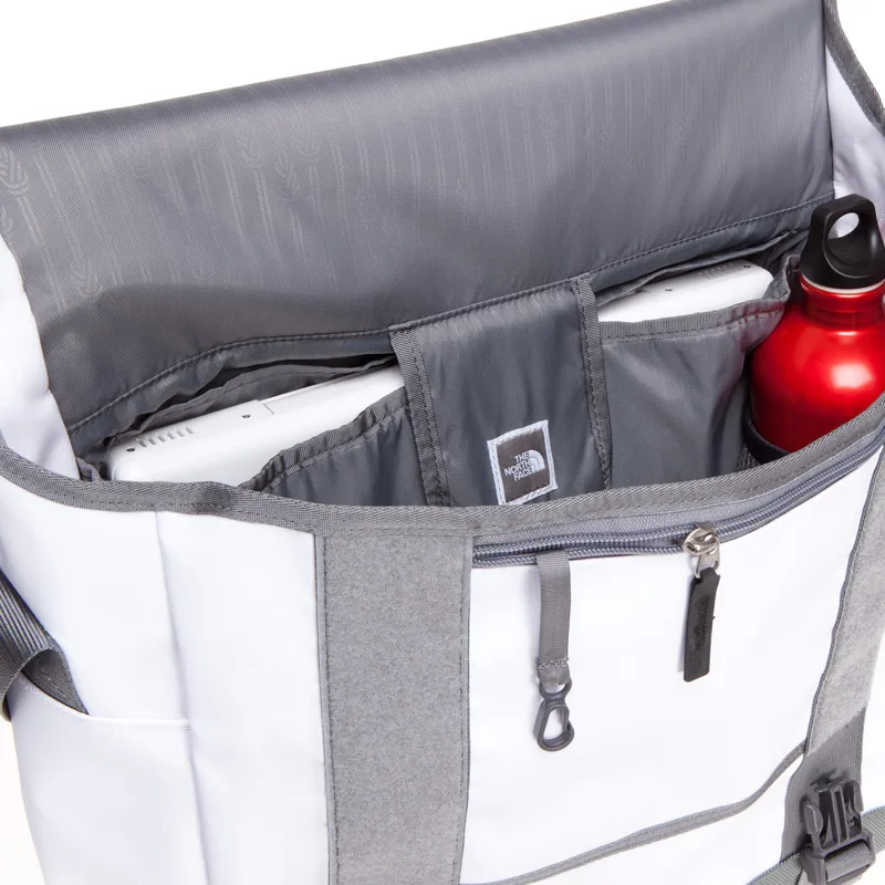 The North Face BC Messenger Bag M - White and Zinc Grey-2