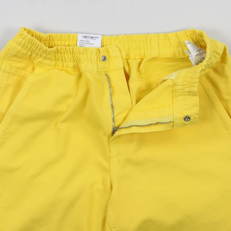 Carhartt WIP x Brain Dead Carpenter Pant Lemon Rinse-2