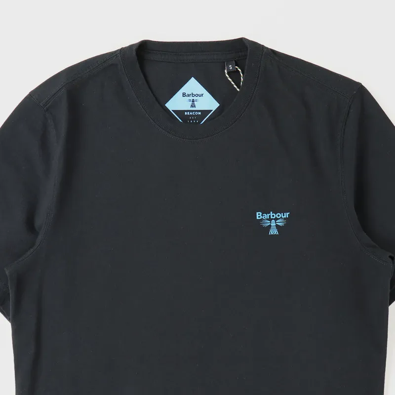 Barbour Beacon T Shirt Black-1