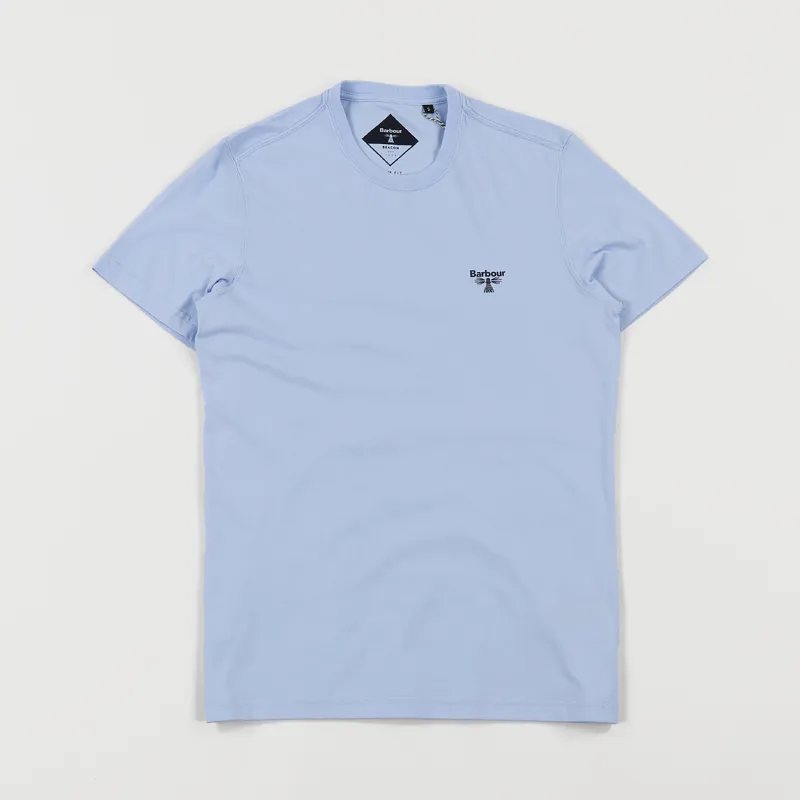 Barbour Beacon T Shirt Light Blue