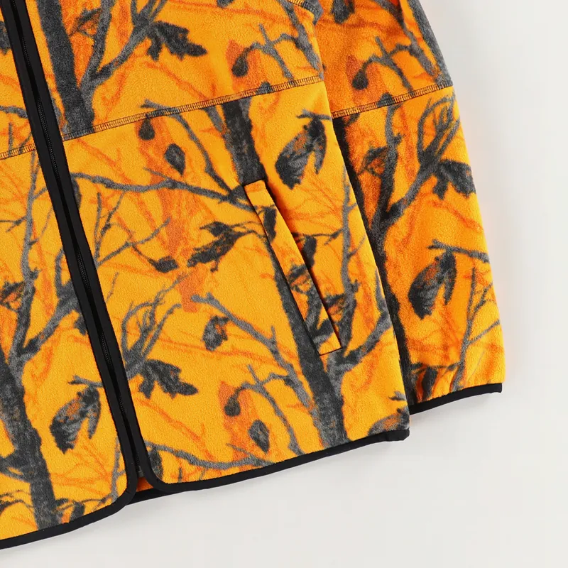 Carhartt WIP Beaufort Jacket Camo Tree Orange Reflective Grey-3