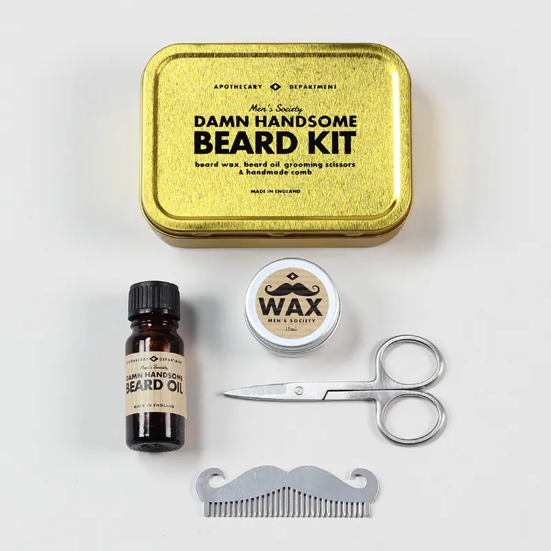 Mens Society Beard Grooming Kit
