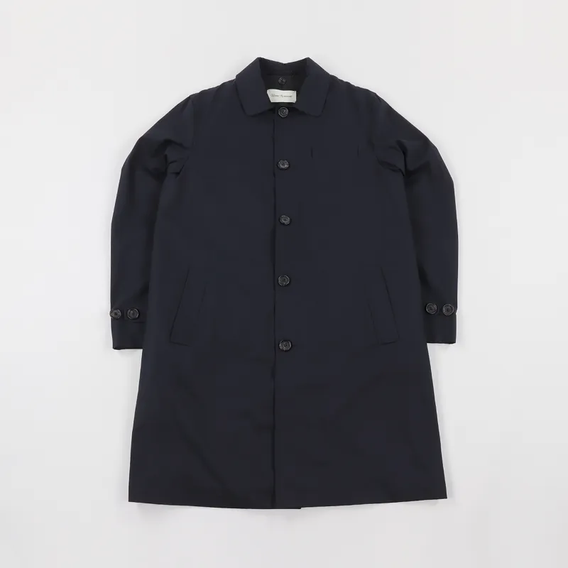 Oliver Spencer Beaumont Coat Navy