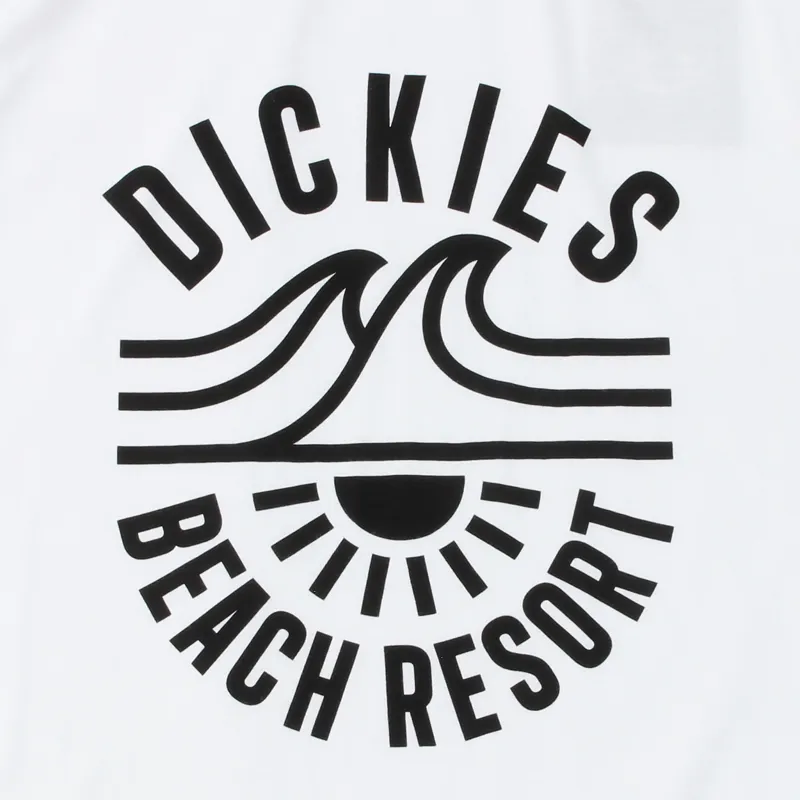 Dickies Beedeville T Shirt White-1