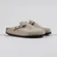 Birkenstock Boston BS Sandals Suede Taupe