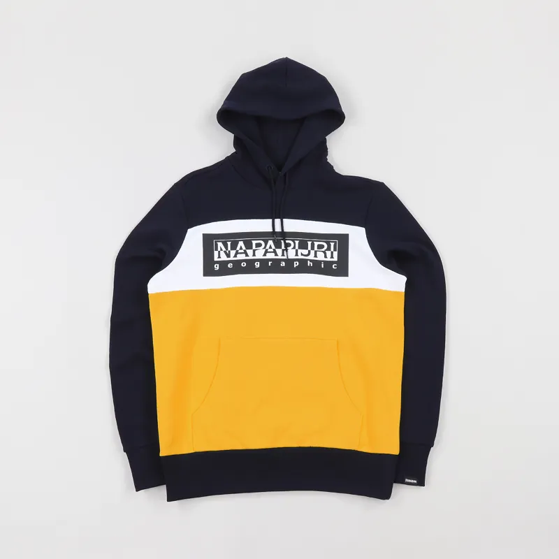 Napapijri Bek Hoodie Multicolour Yellow