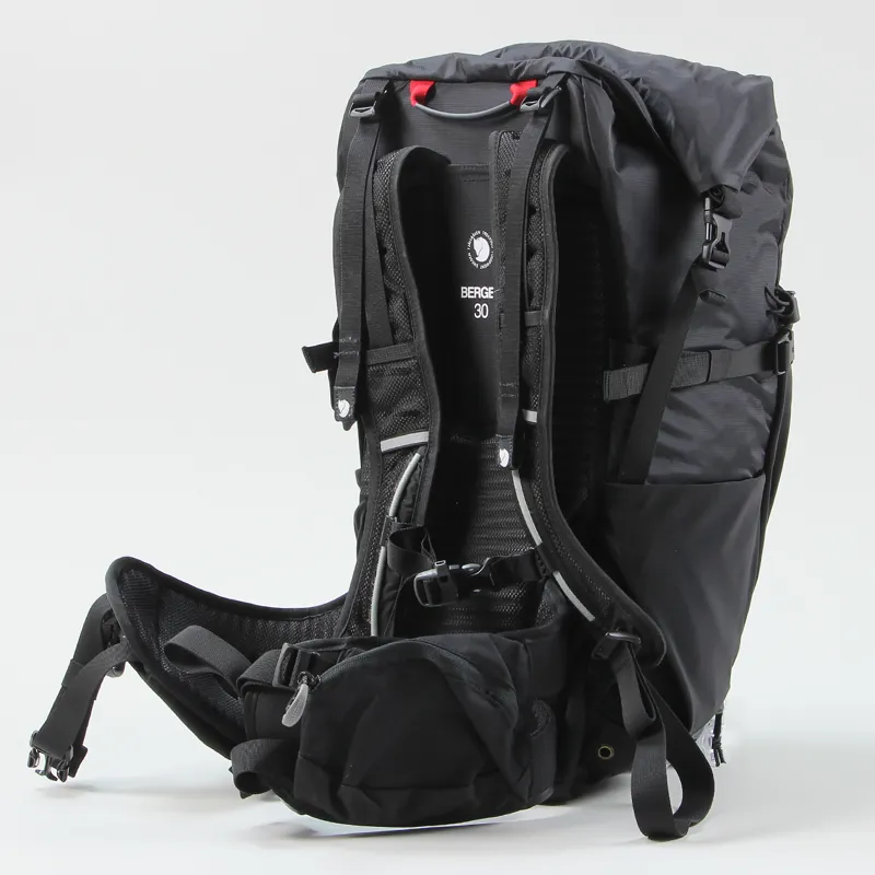 Avondeten Zie insecten Tien Fjallraven Bergen 30 Bag Black Rolltop Rucksack Waterproof