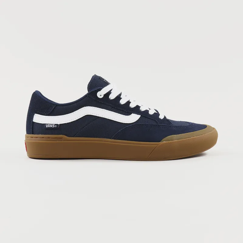 Vans Mens Skate Trainers Berle Pro Skate Shoes Blue Gum