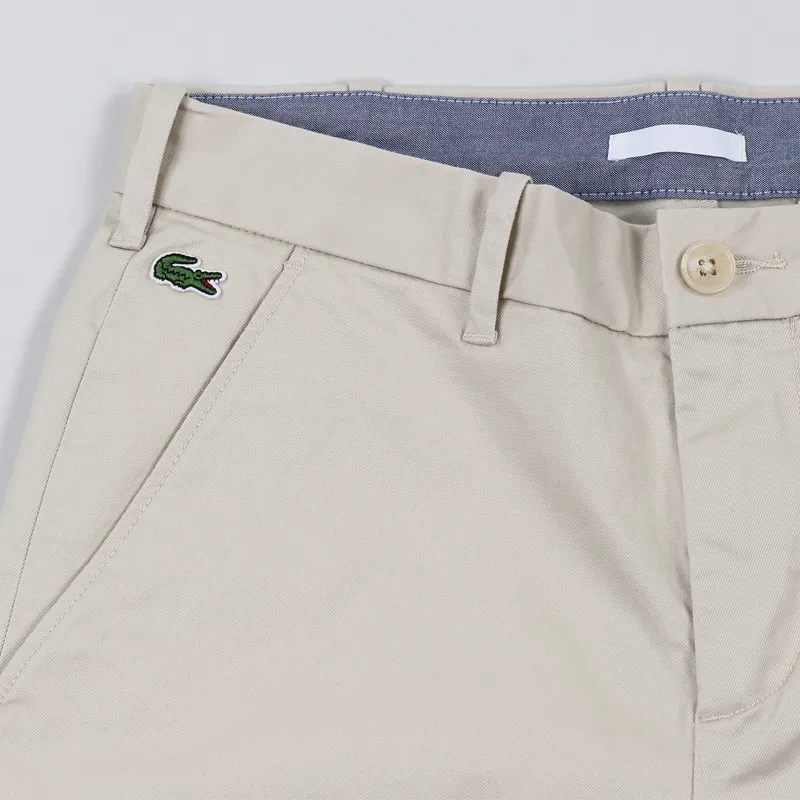 Lacoste LIVE Bermuda Shorts Beige-2