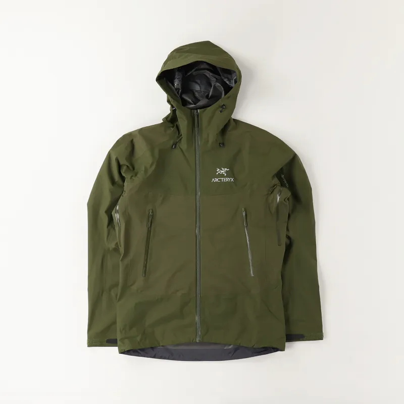 Arcteryx Mens Beta SL Hybrid GORE-TEX Jacket Bushwhack Green