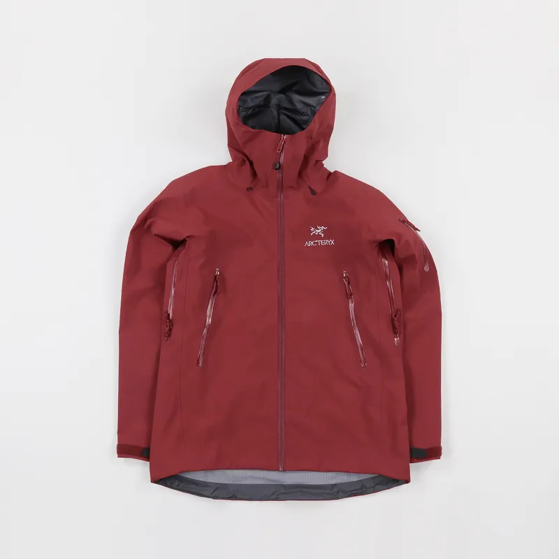 Arcteryx Mens GORE-TEX Pro Beta SV Waterproof Jacket Red Beach