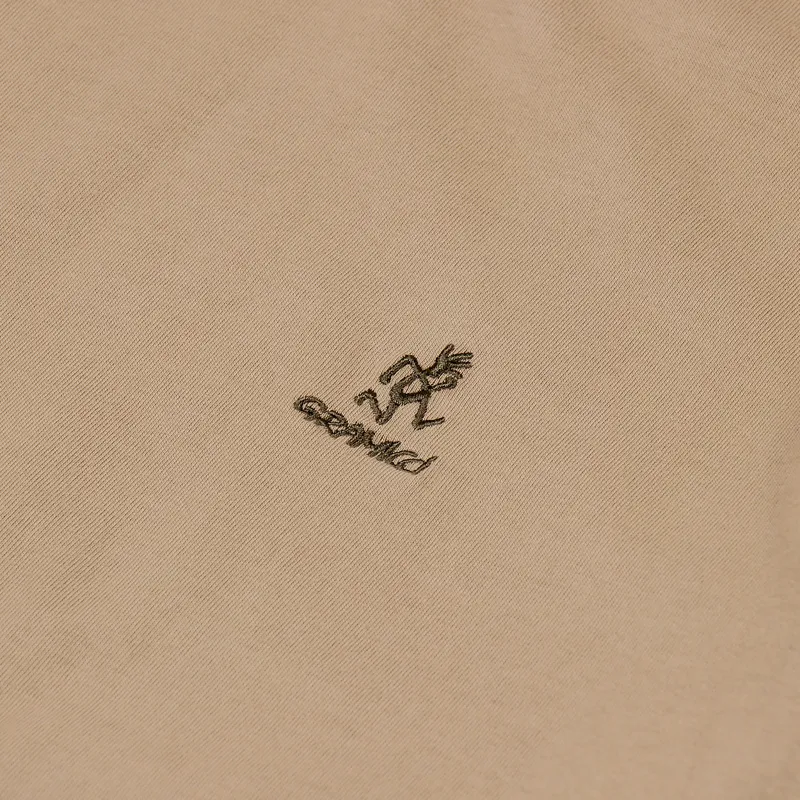 Gramicci Big Runningman T Shirt Beige-4