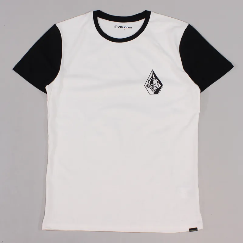 Volcom x Spitfire Big Head Stone T Shirt White